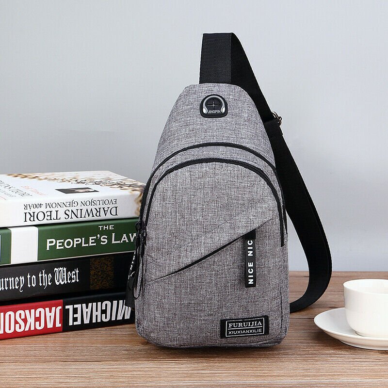 Men Women Sling Bag Chest Fanny Packs Cross Body Travel Sports Shoulder Backpack - pokemaMen Women Sling Bag Chest Fanny Packs Cross Body Travel Sports Shoulder Backpack