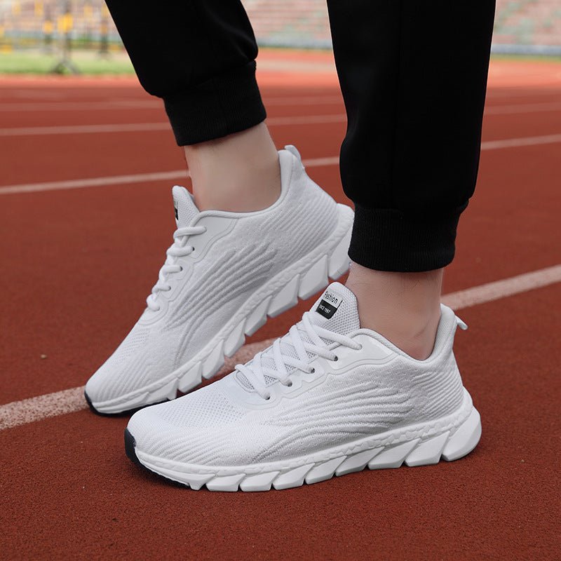 Men's And Women's Flying Woven Breathable Running Shoes Couple's Casual Sneakers - pokemaa2d068dfdcabe85f1418a2bc2a5e91fd