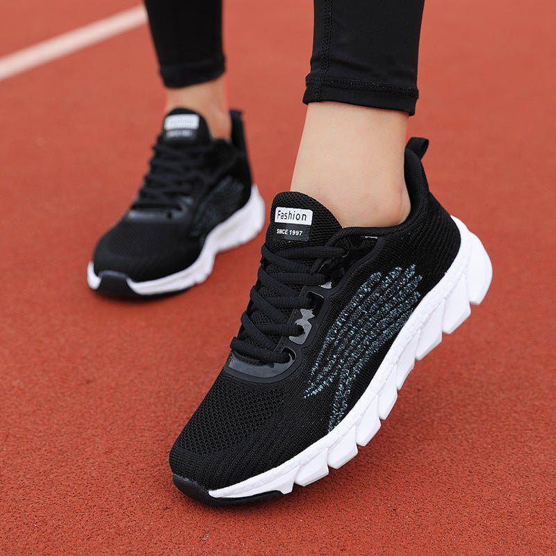 Men's And Women's Flying Woven Breathable Running Shoes Couple's Casual Sneakers - pokema14ab39293ad278624f6efcdea7549282