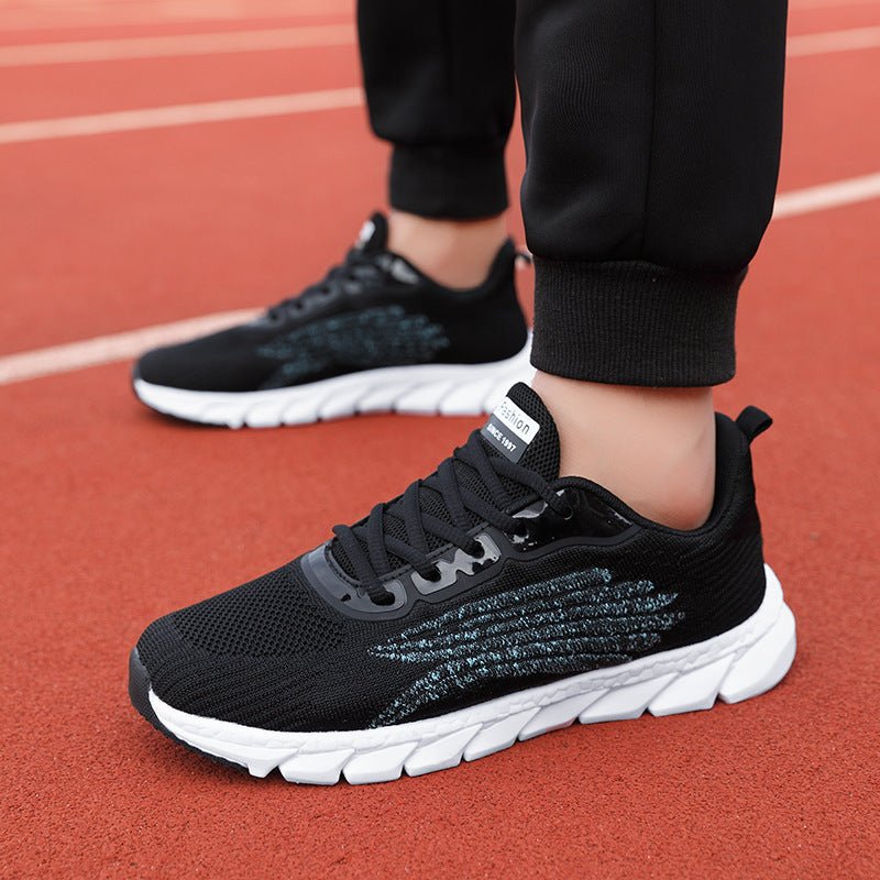 Men's And Women's Flying Woven Breathable Running Shoes Couple's Casual Sneakers - pokema2c60a883d8fa0fbe3e98d8cfaaaf8064