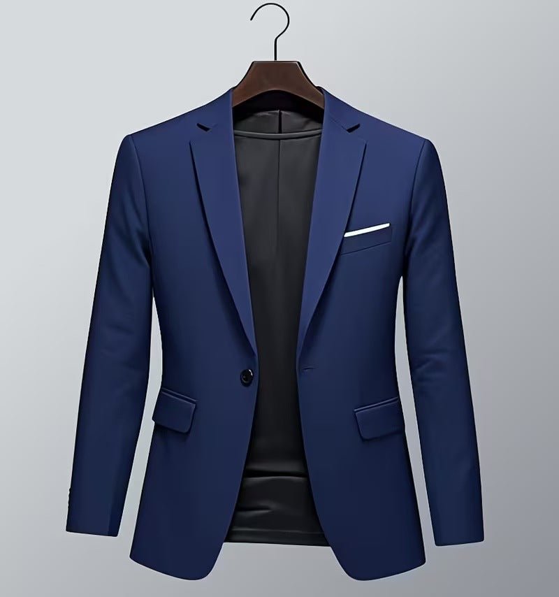 Mens Business-Casual Formal Suit Korean Style - pokema62b6323a124a30bc76cd397929db5f3a