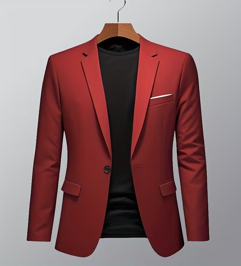 Mens Business-Casual Formal Suit Korean Style - pokemaa366430c9420c64a6b8854c79f67d427