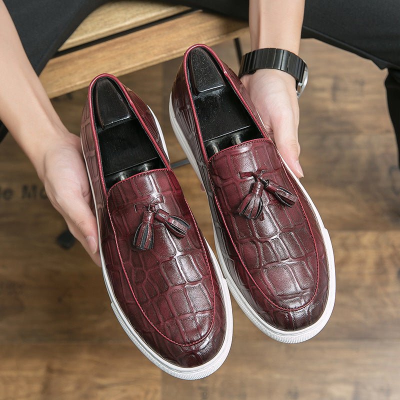 Men's Business Casual Sneakers Plus Size Leather Shoes Men - pokemaa53d0c9bedfd1d48952cf7207b923416