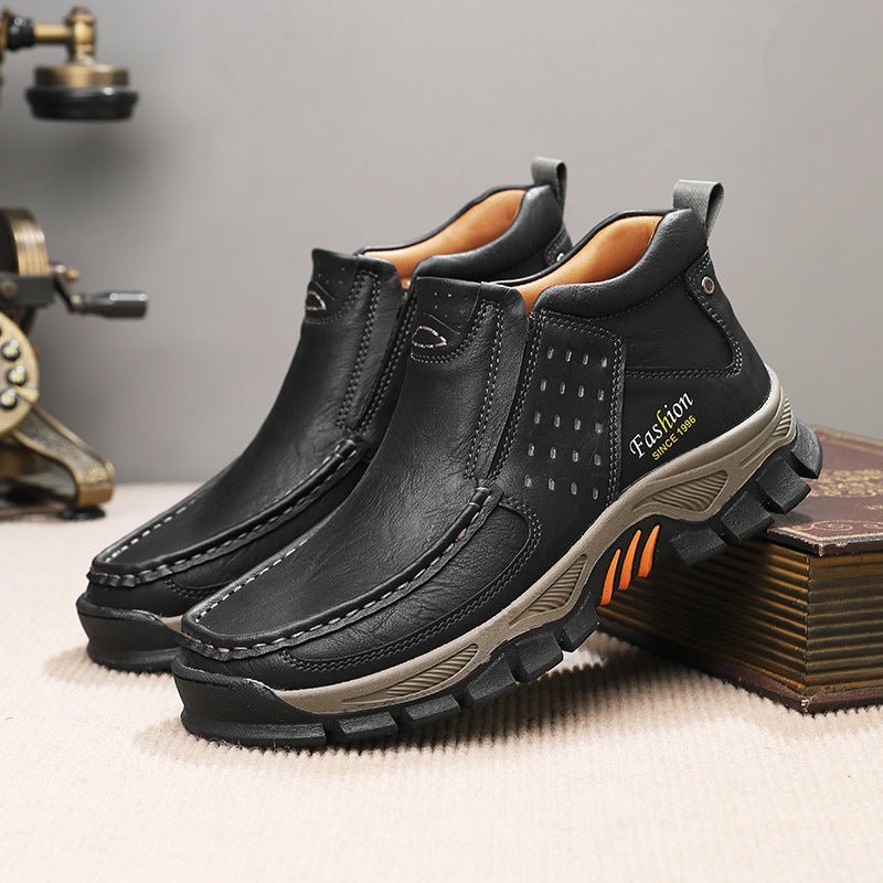 Mens Casual Metal Ankle Boots - pokemaad31b36aed34cd93f4bfd3bc745c2e9