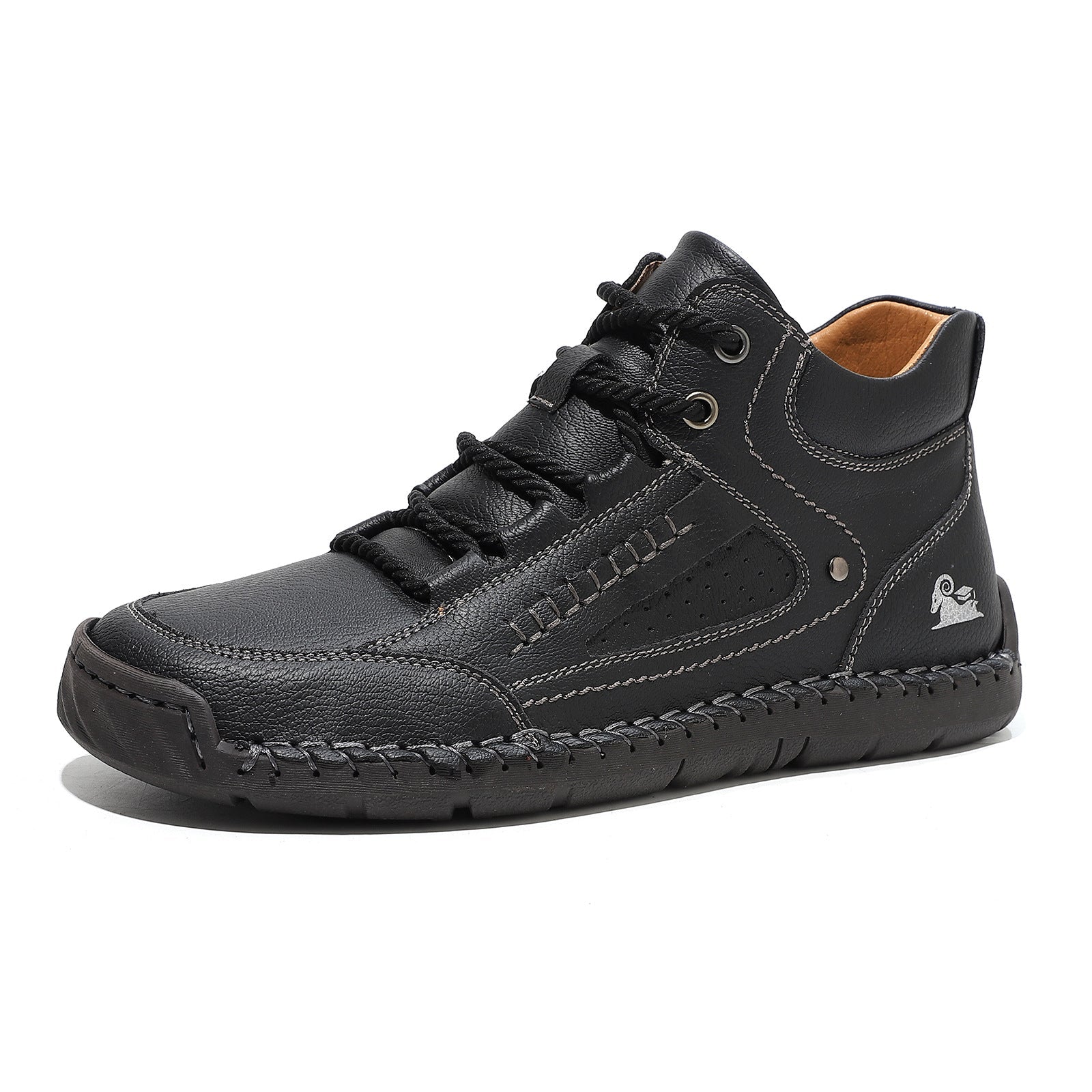 Mens Comfortable And Breathable Flat-laced High-top Shoes - pokemaac300c97b151bfb82130e221cac5bb05