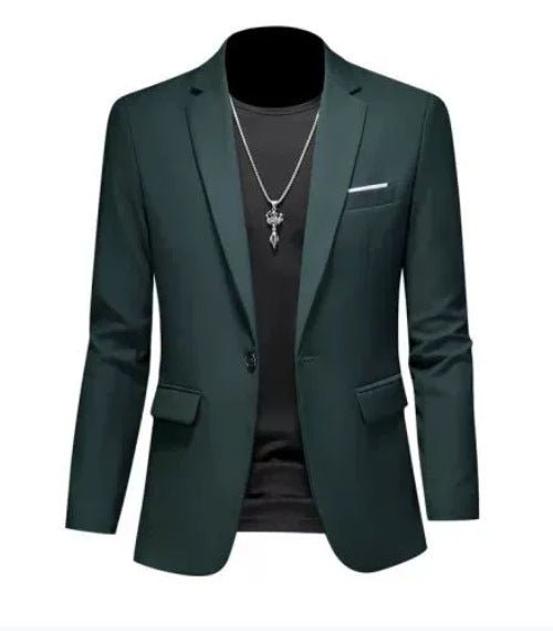 Mens Fashionable Plus-Size Slim-Fit Suit Jacket - pokemac757fc01dec8e6300b987803af1ce94b