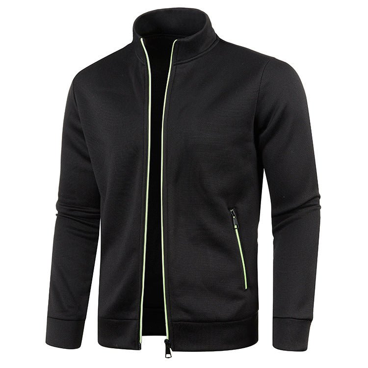 Mens Long Zippered Knitted Cardigan - pokemaaed679bd8d67fd1fcc2117bbc27c9b27