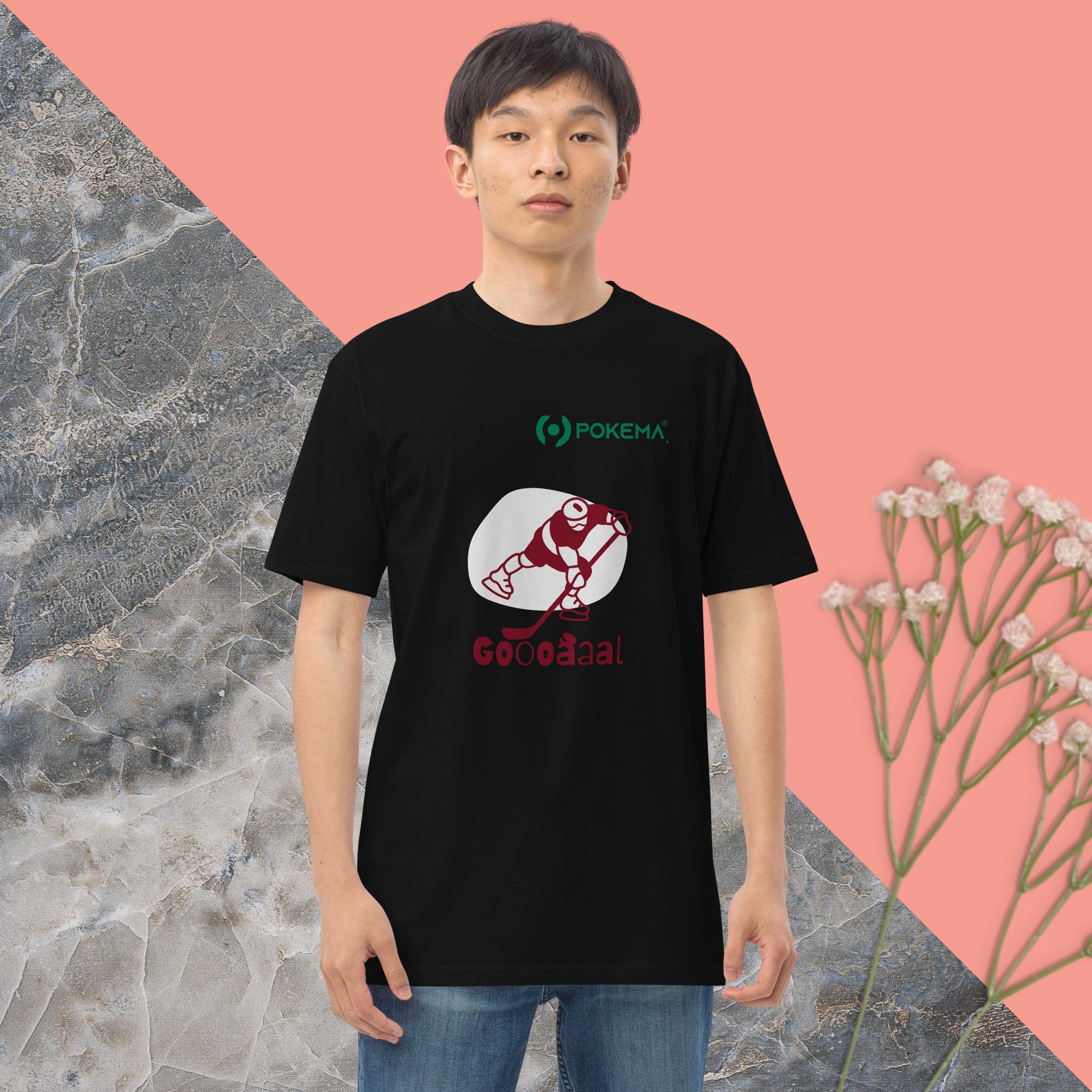 Men’s premium heavyweight tee - pokemaProduct mockup