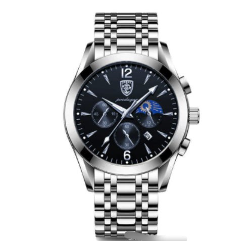 Men's Quartz Waterproof Luminous Belt Watch - pokema4cebefd9b1493fef2dd4972494a9dd6e