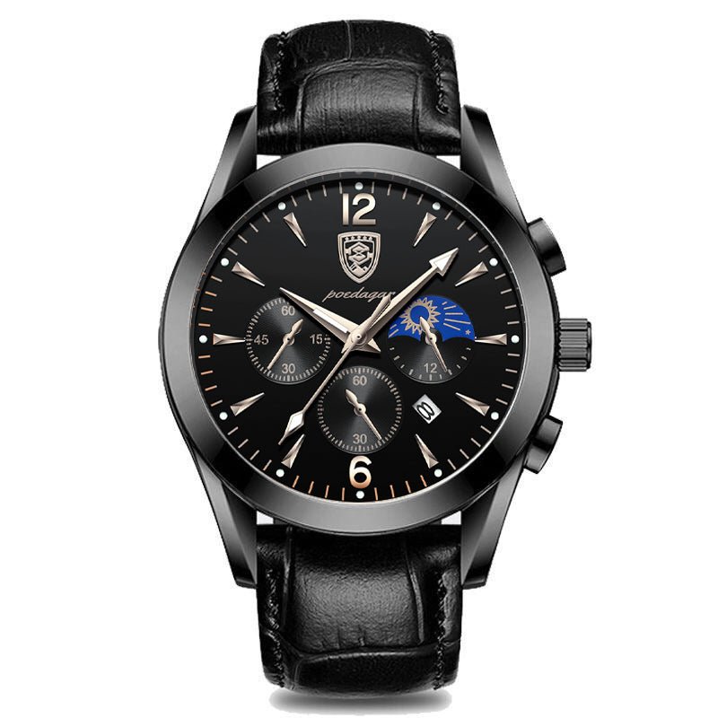 Men's Quartz Waterproof Luminous Belt Watch - pokema7543a82ace02d1bc31347c9a0a09a1cb