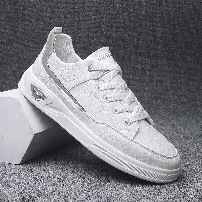 Men's Shoes Sports And Leisure Tide Shoes Autumn Flat Low-top Sneakers Men's Microfiber Leather Surface - pokema28ac40f2327785aa252dcd55e856a66b