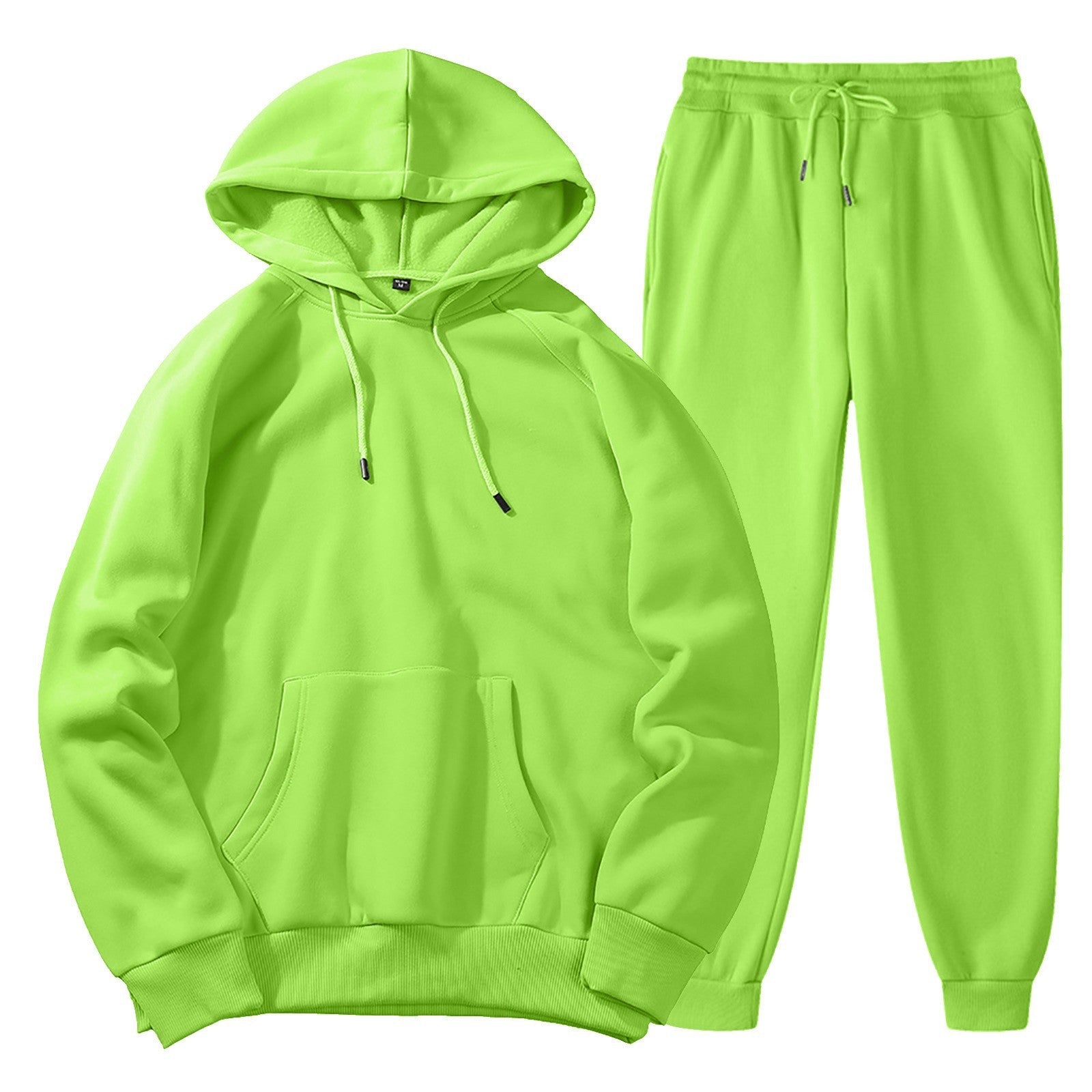 Men's Spring, Autumn And Winter Sports Casual Solid Color Coat Sweatshirt Trousers Suit - pokema6a04f78ecd1899d0a1e7b1d83a8e8011