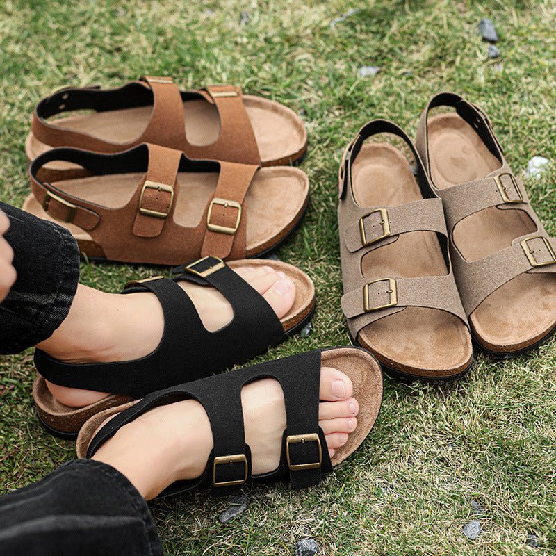 Mens Summer Outdoor Non-slip Sandals - pokema144debd41388b257eacc5390b3532156