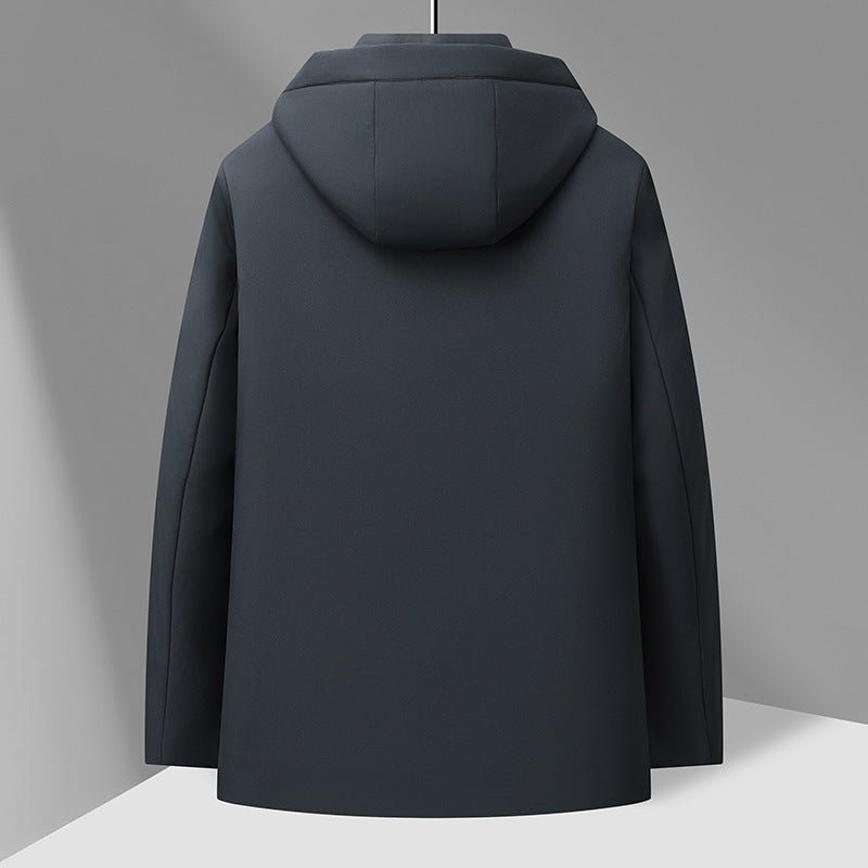 Mens Winter Thickened Hooded Cotton-Padded Coat - pokema97c0ec3913f025cf10a0e23d7c465b20