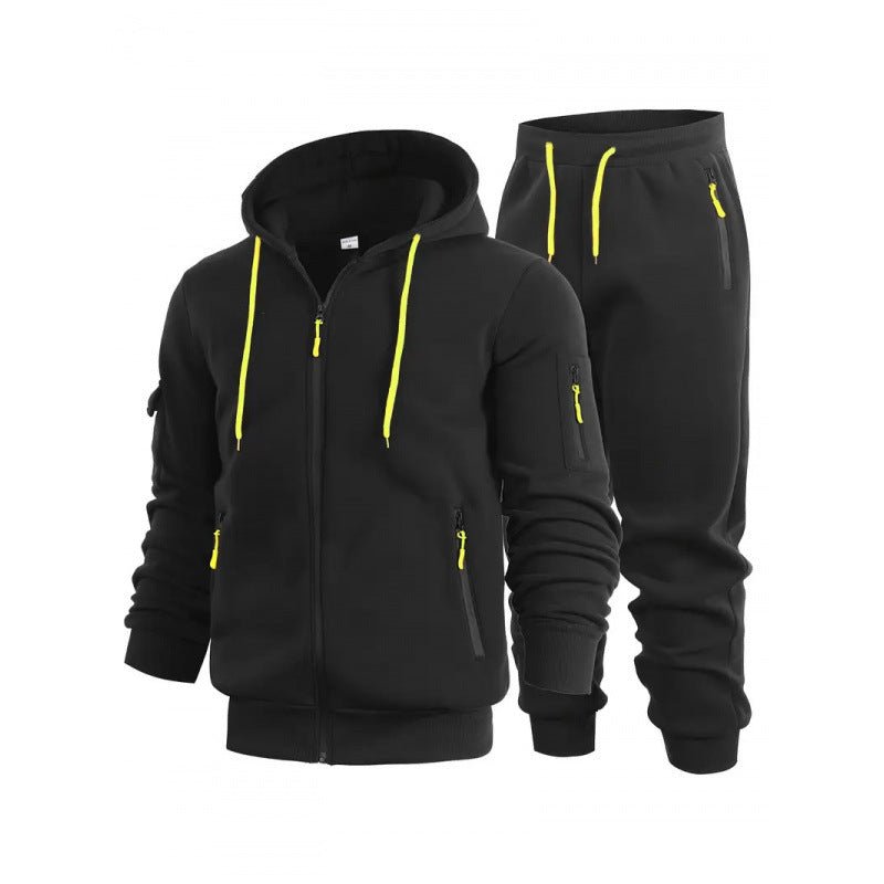 Mens Zip-Up Hoodie With Arm Pockets, Cardigan Sweatshirt Coat - pokema3b041dc9c1ee5dcd61176b5e355df5fe
