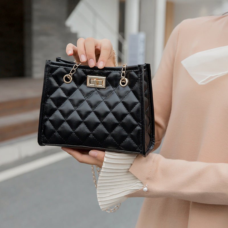 Mini Chain Shoulder Bags Rhombus Sewing Small Square Bags For Women - pokema2cfb912e277dbfbfdd2b6a13e6502e01