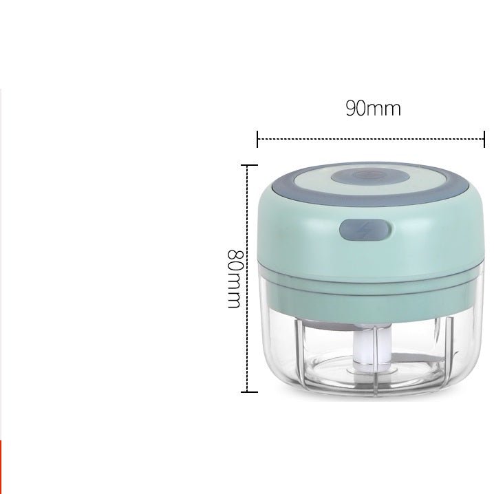 Mini Electric Garlic Chopper USB Charging Ginger Masher Machine Sturdy Durable Chili Vegetable Crusher Kitchen Tool - pokemaaddf483a56a7a15d0b45aa4b7d3165ce