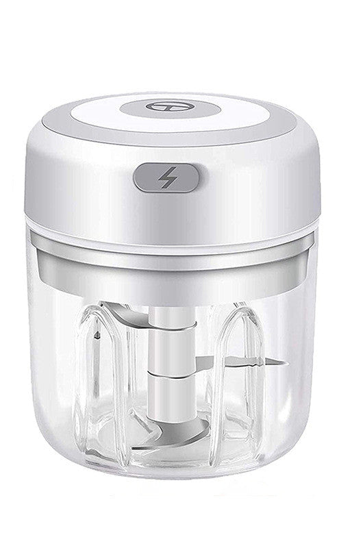 Mini Electric Garlic Chopper USB Charging Ginger Masher Machine Sturdy Durable Chili Vegetable Crusher Kitchen Tool - pokemaa9611a6c4030bb6b837da01c599079ea