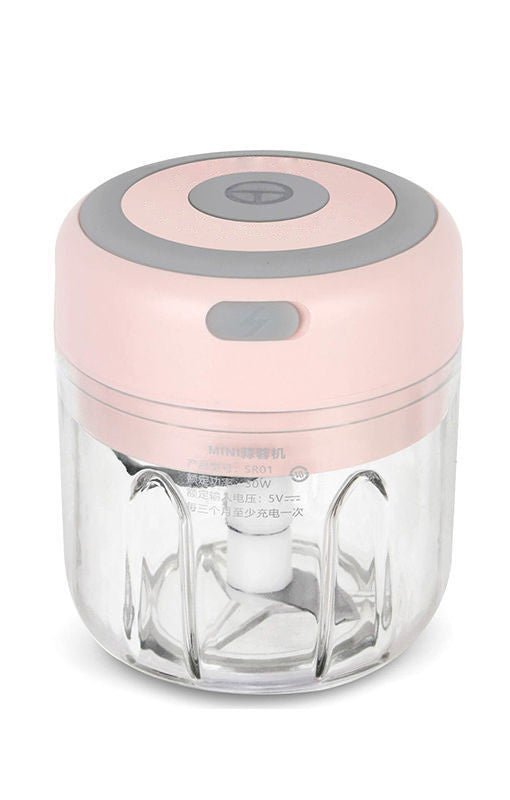 Mini Electric Garlic Chopper USB Charging Ginger Masher Machine Sturdy Durable Chili Vegetable Crusher Kitchen Tool - pokema526c6d03433392896d19b57729754258