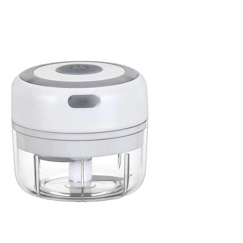 Mini Electric Garlic Chopper USB Charging Ginger Masher Machine Sturdy Durable Chili Vegetable Crusher Kitchen Tool - pokema89c796e758516091c1400cd43c0f817d