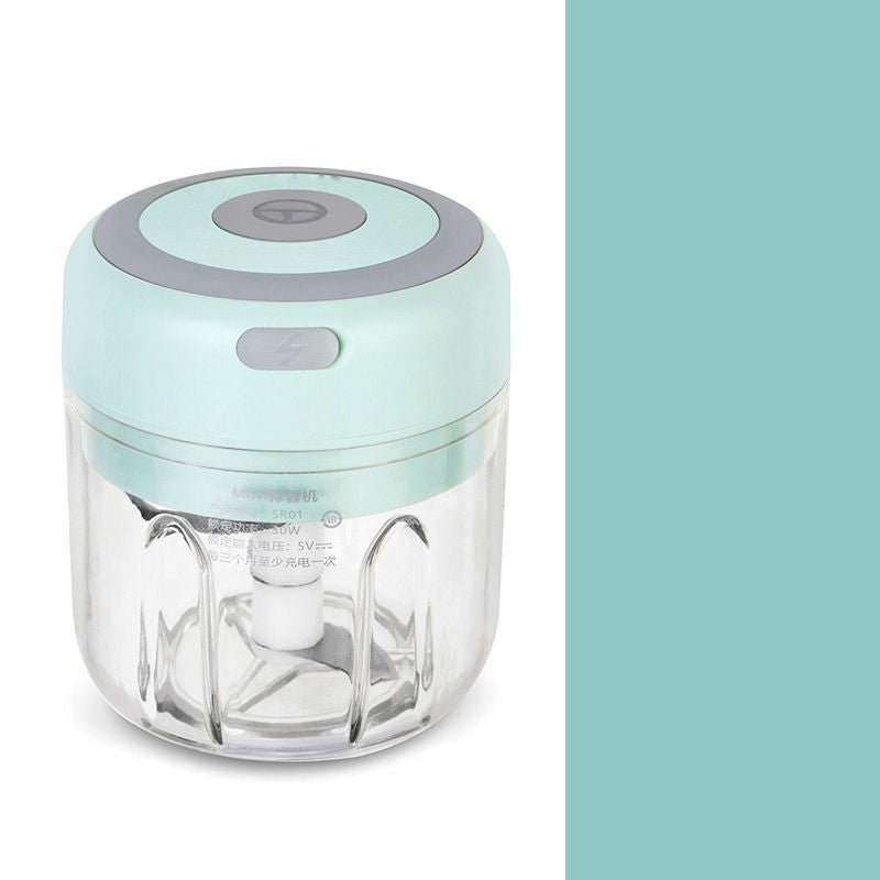 Mini Electric Garlic Chopper USB Charging Ginger Masher Machine Sturdy Durable Chili Vegetable Crusher Kitchen Tool - pokema8cd3cb19c0060636ec254059757fd4e9