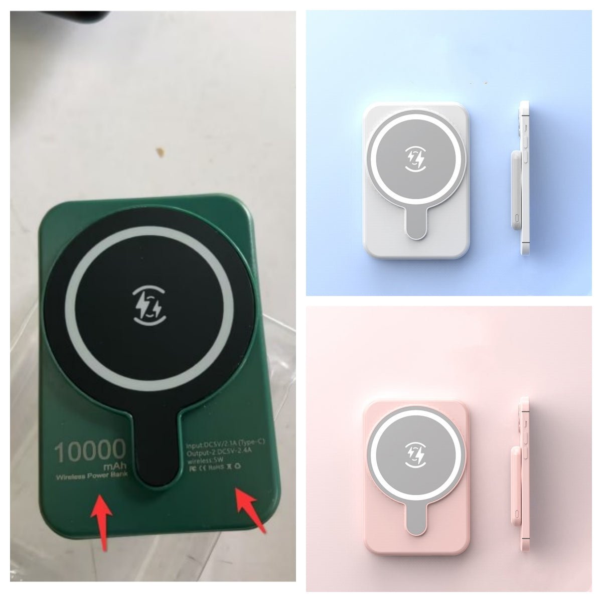 Mini Fast Charging Magnetic Wireless Power Bank 5000 MAh Portable - pokemaddebf46e4a8ebdc5173782c37614558d