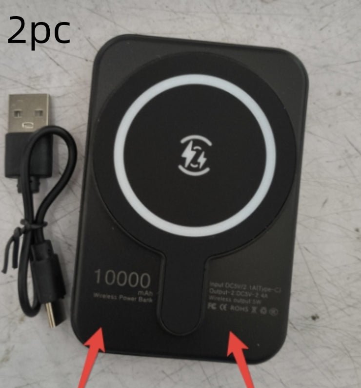 Mini Fast Charging Magnetic Wireless Power Bank 5000 MAh Portable - pokema5f942b45411f5643591ae0bc3bfe0129