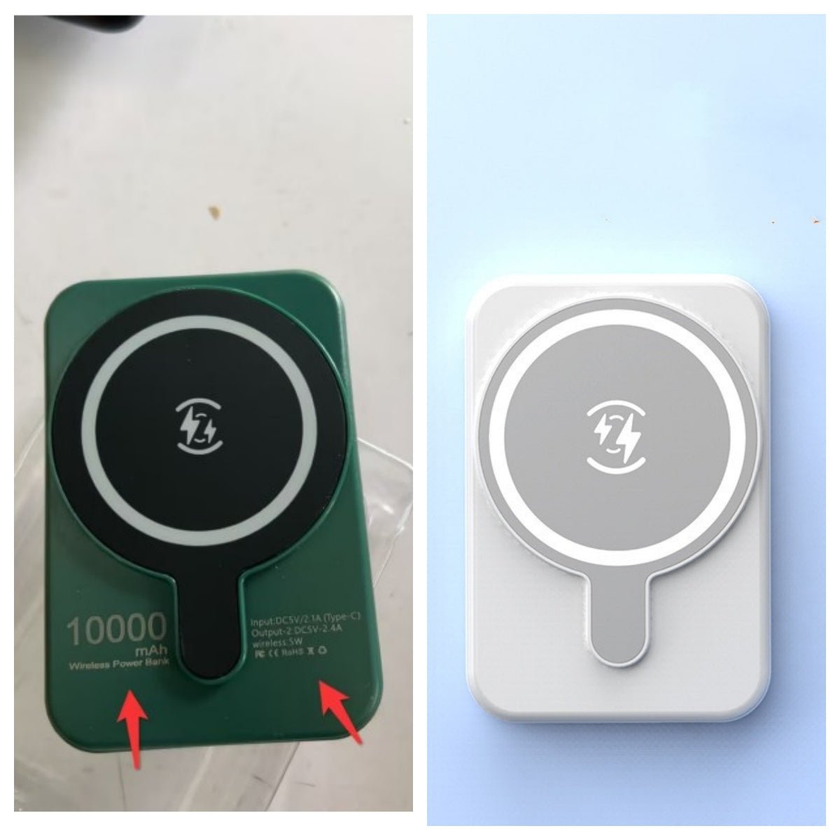 Mini Fast Charging Magnetic Wireless Power Bank 5000 MAh Portable - pokema9d01ffd4ee501678e39eafb6c263ad65