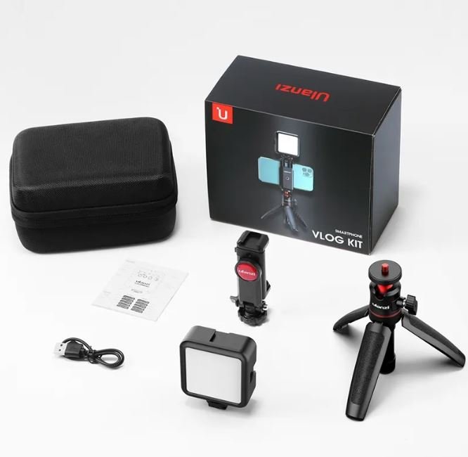 Mobile Phone Vlog Selfie Stick Short Video Live Fill Light Bracket - pokemaMobile Phone Vlog Selfie Stick Short Video Live Fill Light Bracket