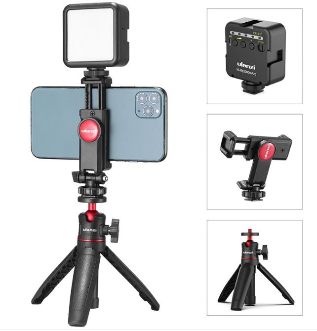 Mobile Phone Vlog Selfie Stick Short Video Live Fill Light Bracket - pokemaMobile Phone Vlog Selfie Stick Short Video Live Fill Light Bracket