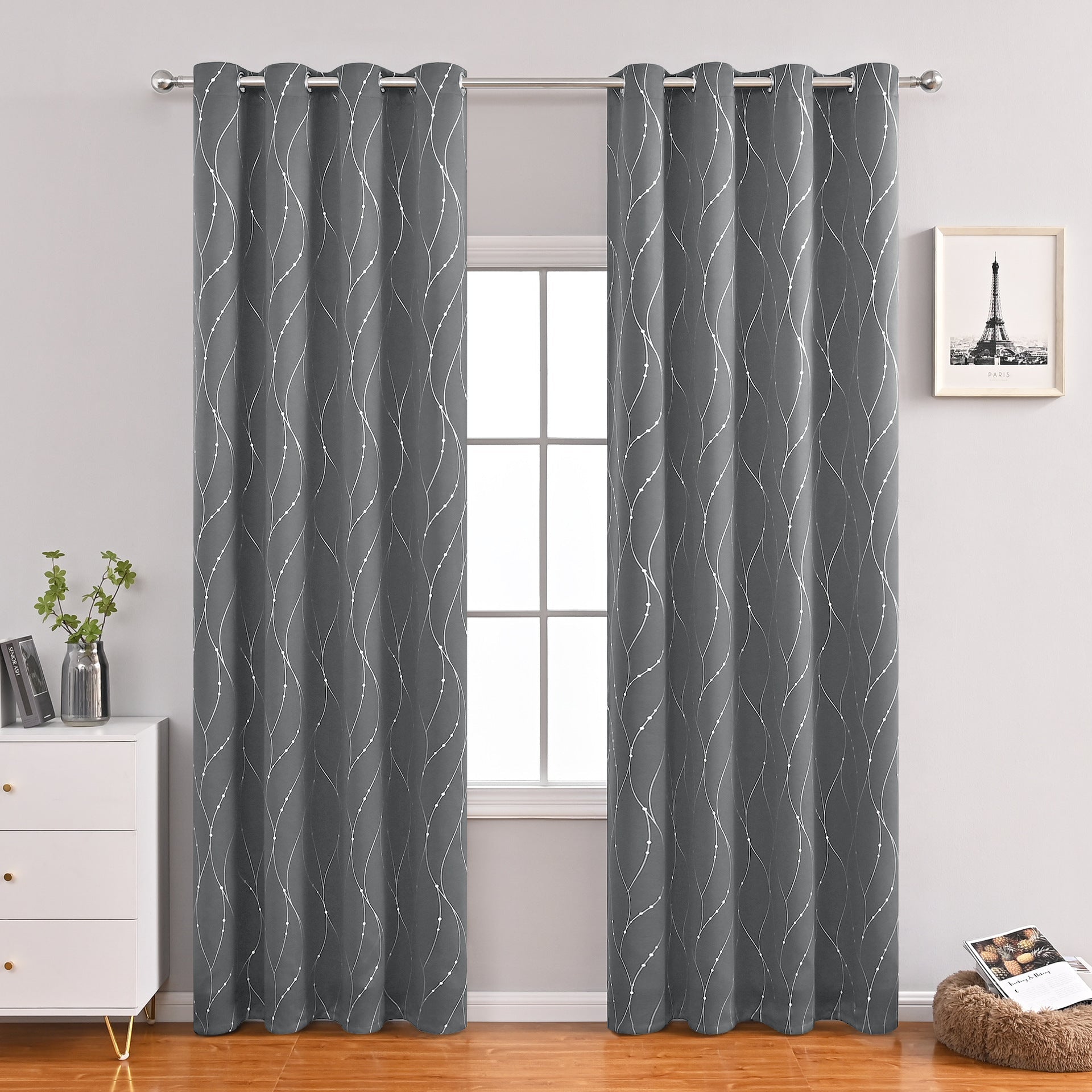 Modern Minimalist Furnishings Decorative Blackout Curtains - pokema9dc4fa4f8b088175b6f43b41ec530830