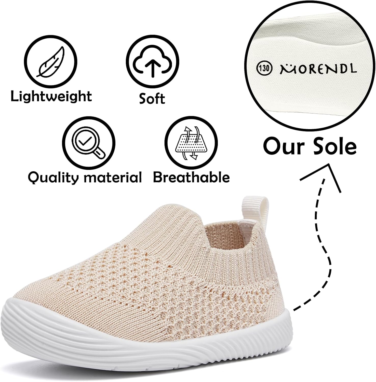 MORENDL Toddler Shoes Baby Sneakers Infant Walking Shoes Boy & Girls Non-Slip Slipper - pokemaMORENDL Toddler Shoes Baby Sneakers Infant Walking Shoes Boy & Girls Non-Slip Slipper