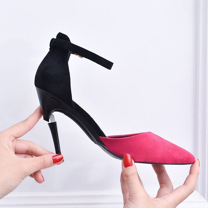 Multi-functional Foldable High-heeled Women's Shoes - pokema739717f9220fa7553010b40178d87acb
