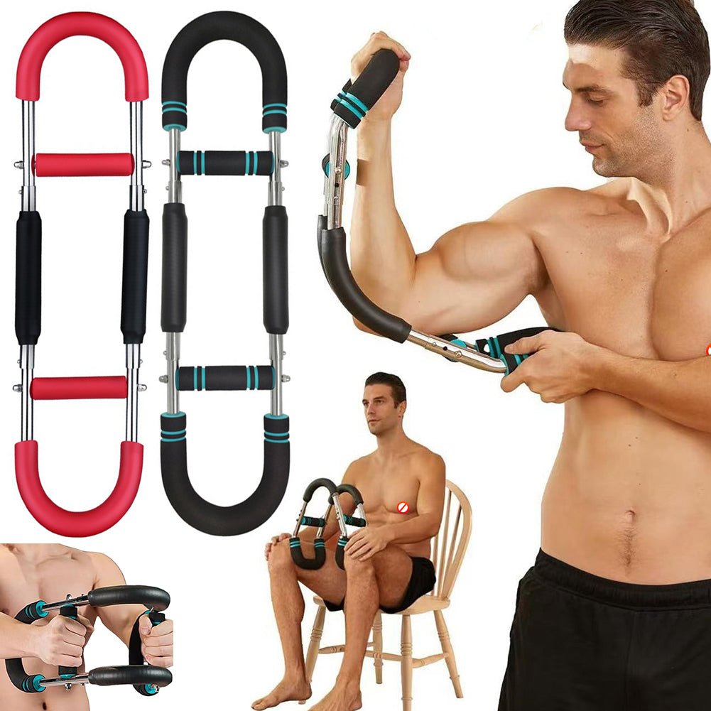 Multi-functional U-shaped Arm Strengthener Chest Trainer Adjustable Forearm Strength Exerciser Home Gym Equipment Bodybuilding - pokema8f97d60702d47685acf9a7c9e3566a12