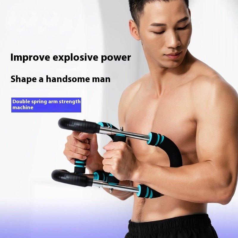 Multi-functional U-shaped Arm Strengthener Chest Trainer Adjustable Forearm Strength Exerciser Home Gym Equipment Bodybuilding - pokemae338b0a0b163d8e0805adfd38360ec82