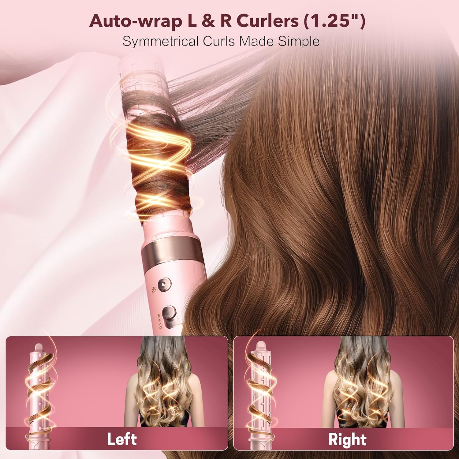 Mythsight StyleVibe 6-in-1 Air Styler, Hair Dryer & Blow Dryer Brush with Auto Wrap Curl L/R, Fast Drying, Smooth Blowouts, Root-Lift Volume, No Heat Damage Frizz-Free Thermal Brush with Travel Bag - pokemaMythsight StyleVibe 6-in-1 Air Styler, Hair Dryer & Blow Dryer Brush with Auto Wrap Curl L/R, Fast Drying, Smooth Blowouts, Root-Lift Volume, No Heat Damage Frizz-Free Thermal Brush with Travel Bag
