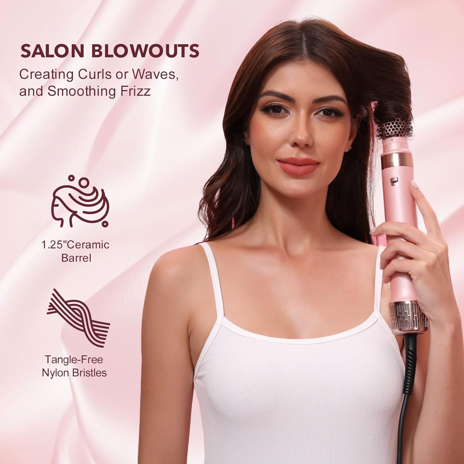 Mythsight StyleVibe 6-in-1 Air Styler, Hair Dryer & Blow Dryer Brush with Auto Wrap Curl L/R, Fast Drying, Smooth Blowouts, Root-Lift Volume, No Heat Damage Frizz-Free Thermal Brush with Travel Bag - pokemaMythsight StyleVibe 6-in-1 Air Styler, Hair Dryer & Blow Dryer Brush with Auto Wrap Curl L/R, Fast Drying, Smooth Blowouts, Root-Lift Volume, No Heat Damage Frizz-Free Thermal Brush with Travel Bag
