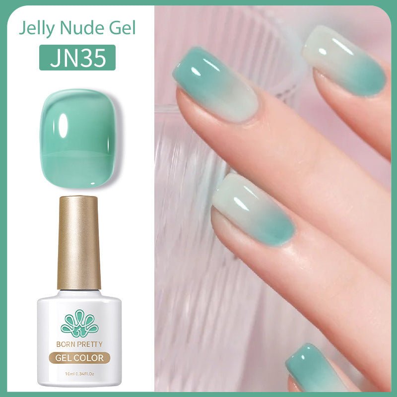 Nail Polish Transparent Color UV Polish Jelly Phototherapy Plastic - pokema1bf48958d3d6b490ae796ea9f61049bc