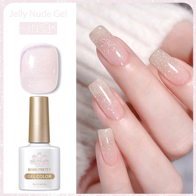 Nail Polish Transparent Color UV Polish Jelly Phototherapy Plastic - pokema548706b44f42012dc47dc0db38016be