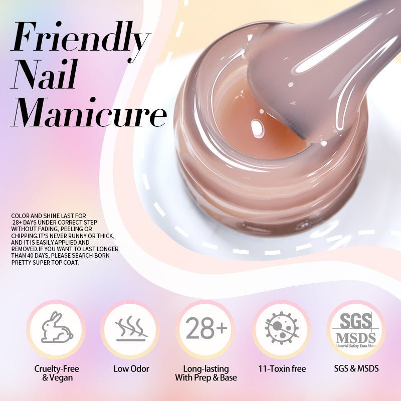Nail Polish Transparent Color UV Polish Jelly Phototherapy Plastic - pokema3f4654f74ae9f11c5e9f8e0522acb3f2