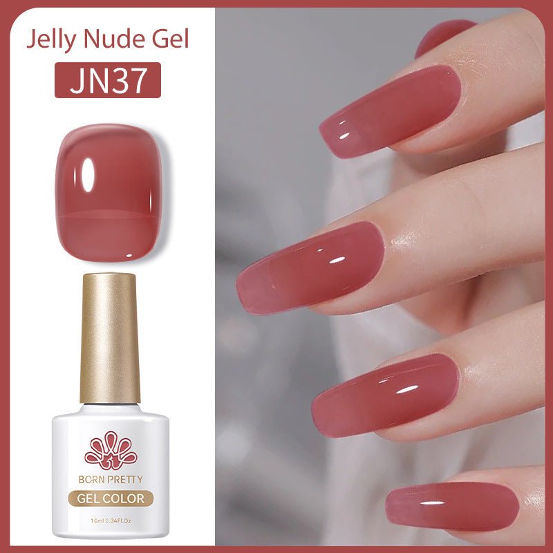 Nail Polish Transparent Color UV Polish Jelly Phototherapy Plastic - pokemadf8fedf421b2874f4af856d222c71244