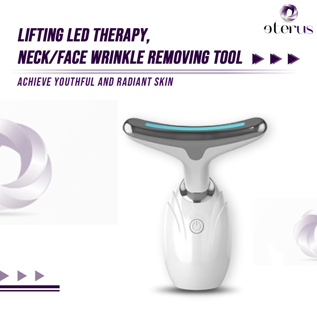 Neck & Face Lifting LED Therapy Device - pokemaNeck & Face Lifting LED Therapy Device