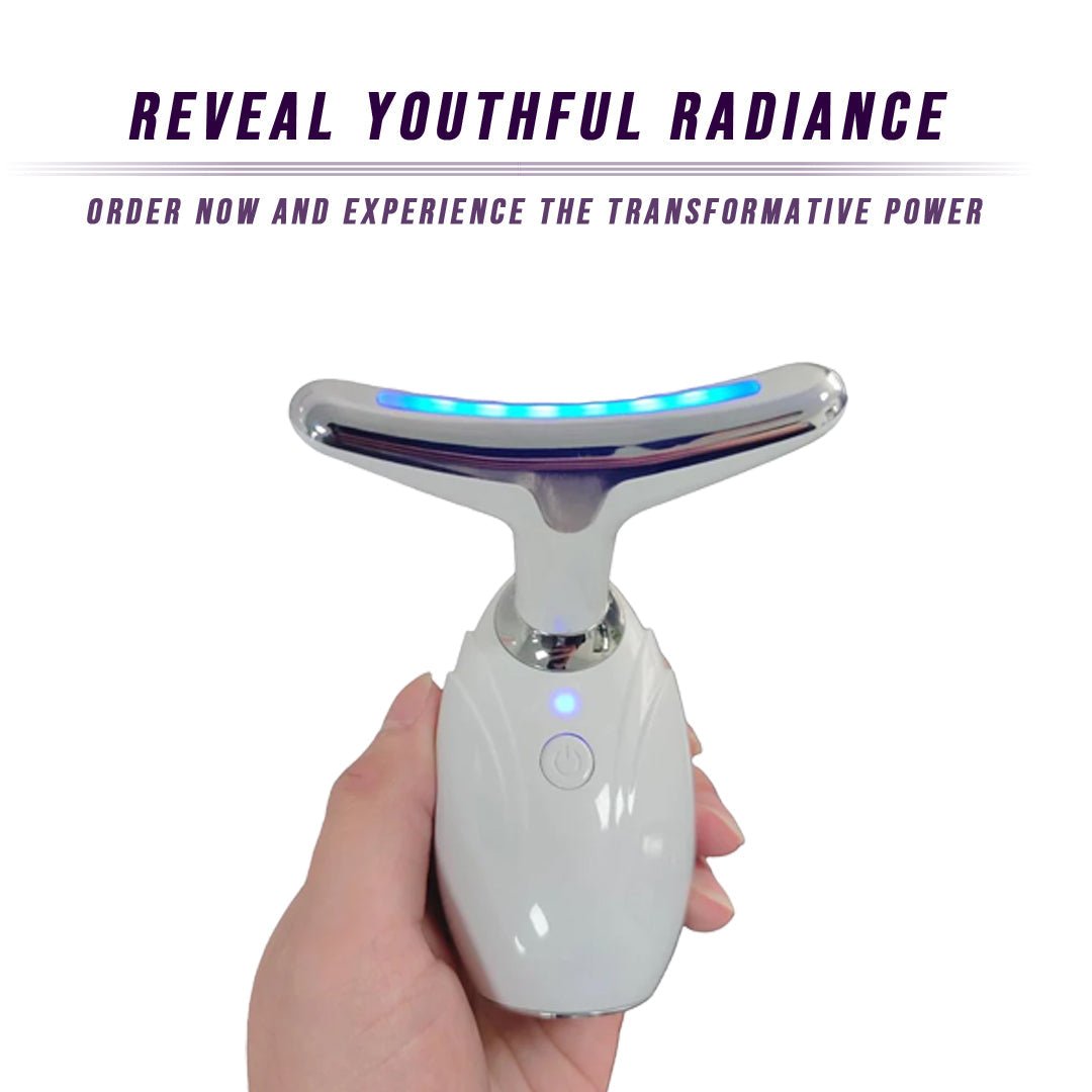 Neck & Face Lifting LED Therapy Device - pokemaNeck & Face Lifting LED Therapy Device