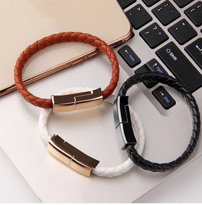 New Bracelet Charger USB Charging Cable Data Charging Cord For IPhone14 13 Max USB C Cable For Phone Micro Cable - pokema7bad27e4ed9985267b16b96ffb05b266