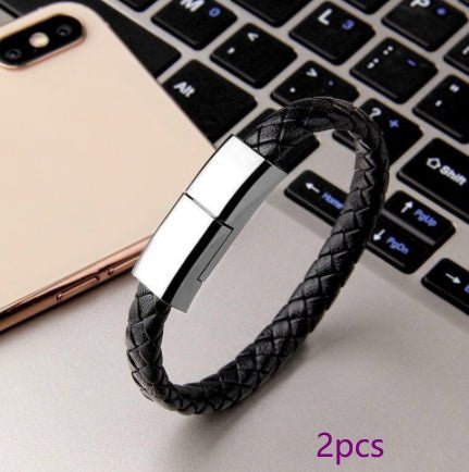 New Bracelet Charger USB Charging Cable Data Charging Cord For IPhone14 13 Max USB C Cable For Phone Micro Cable - pokema6aaa0e3452701130681f8ab287d237ad
