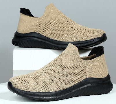 New Couple Flying Woven Socks Mouth Mesh Casual Sneakers For Women - pokema47e77d5d2470b6aa9e4ed2b6b22da314