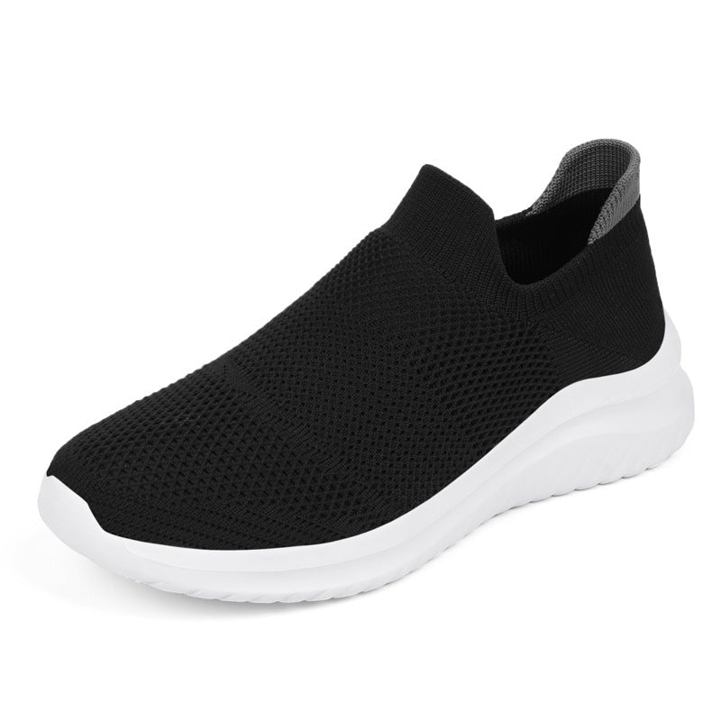 New Couple Flying Woven Socks Mouth Mesh Casual Sneakers For Women - pokemac61ce866d2412b6055cac201ed802e2d