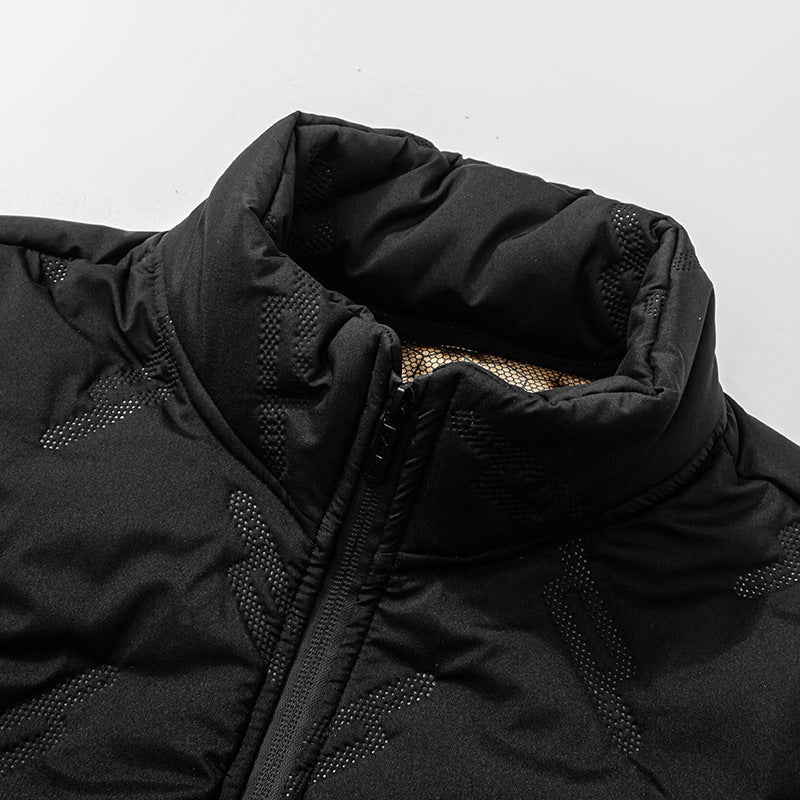 New Graphene-design Cotton Coat Winter Warm Thickened Fleece Jacket Fashion Casual Mens Clothing - pokemad2dfb691b96dd24173fb90f6814e5da4