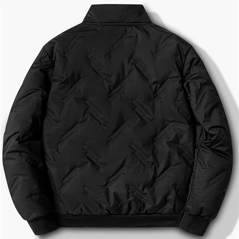 New Graphene-design Cotton Coat Winter Warm Thickened Fleece Jacket Fashion Casual Mens Clothing - pokema190b005a0b3e31e53232db54c46d4895