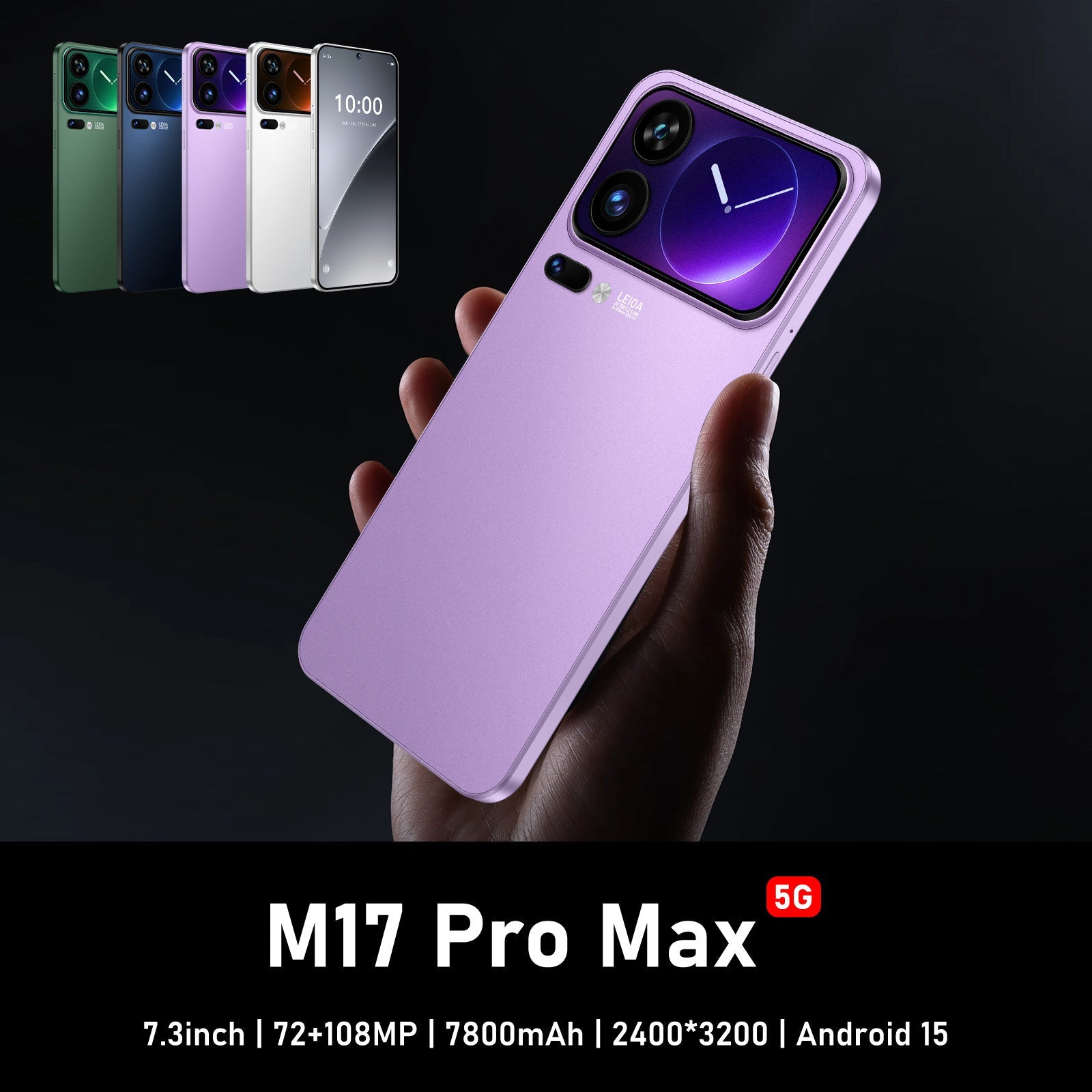 New M17 Pro Max Phone With A Large Screen - pokemaac5f368fe793f472c4a02a345ea87e97